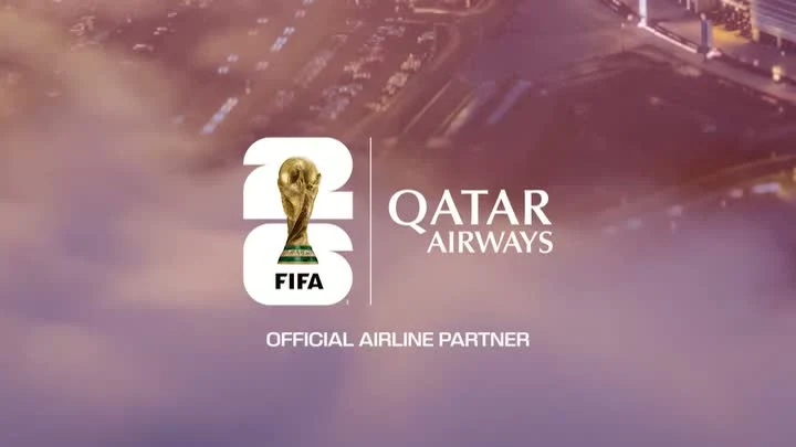 Still from Qatar Airways — FIFA World Cup 2026